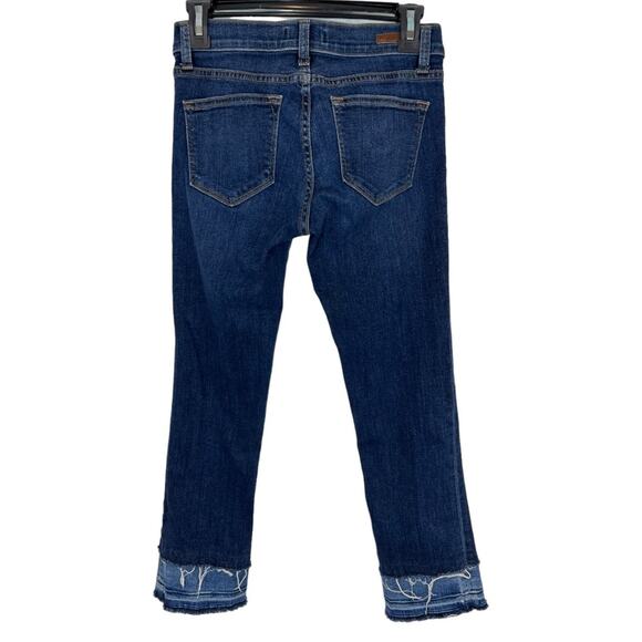 Principle Denim Optimist Ankle cropped Jeans fray raw hem - Picture 5 of 8